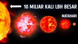 Menjelajahi 10 Bintang Terbesar di Alam Semesta
